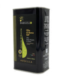 Olio Extra Vergine di Oliva - Goccia di Roccia - IGP Roma Monovarietale Leccino - 1 Lt. Confezionato in Lattina